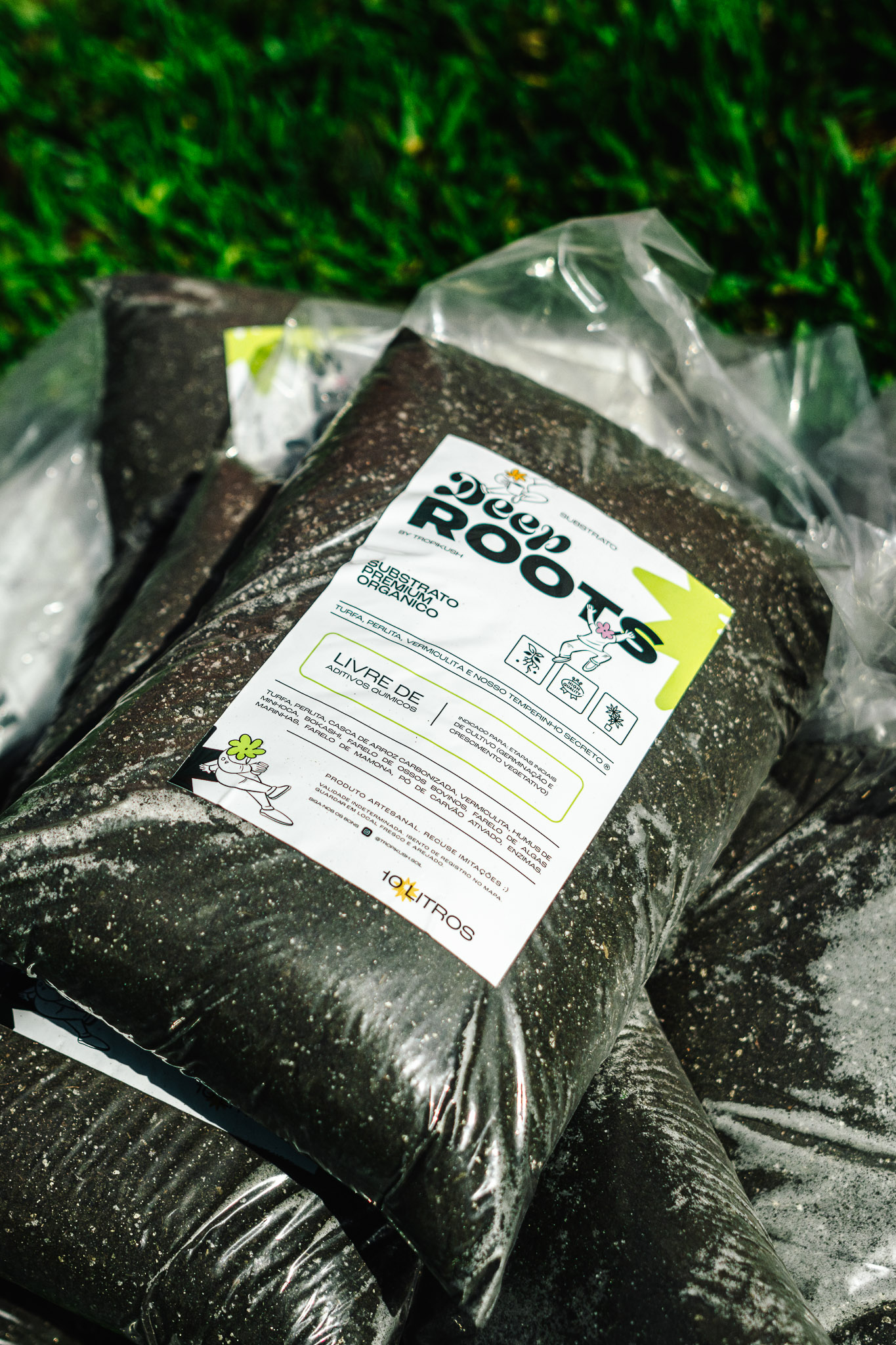 Deep Roots Substrato 10L detalhe